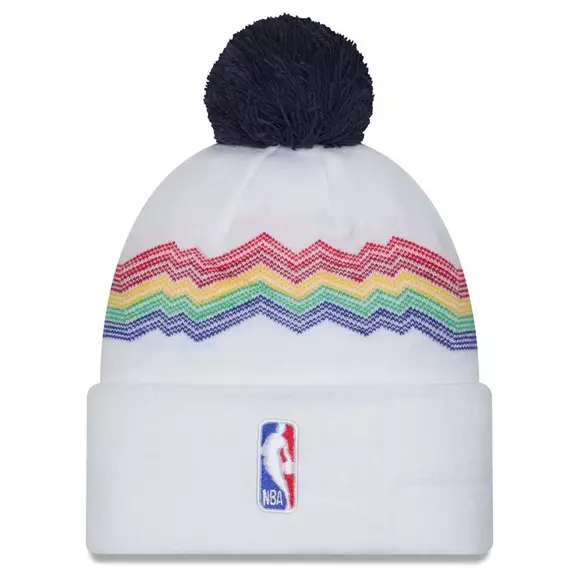 New Era NBA Denver Nuggets Pom-Pon Beanie City Edition 2024