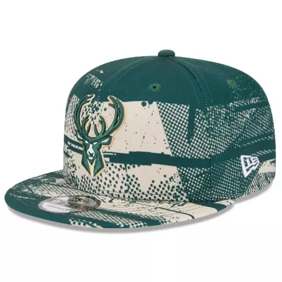 New Era NBA Milwaukee Bucks Tip Off 2024 9FIFTY Snapback Cap