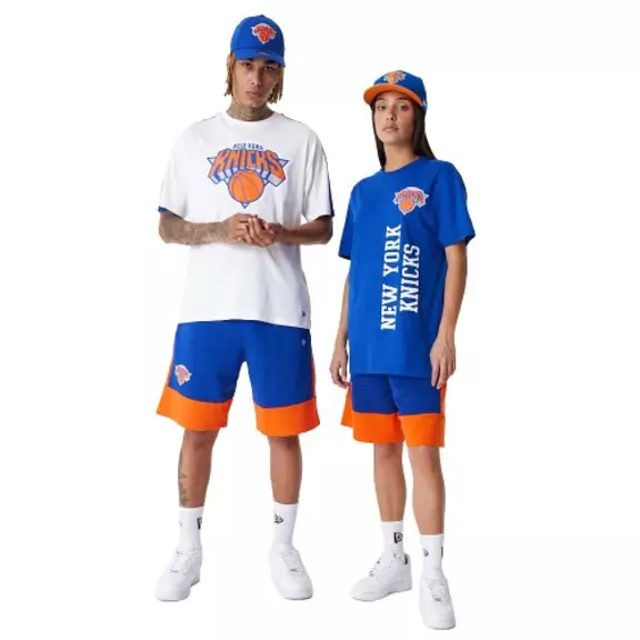 New Era NBA New York Knicks Colour Block Short