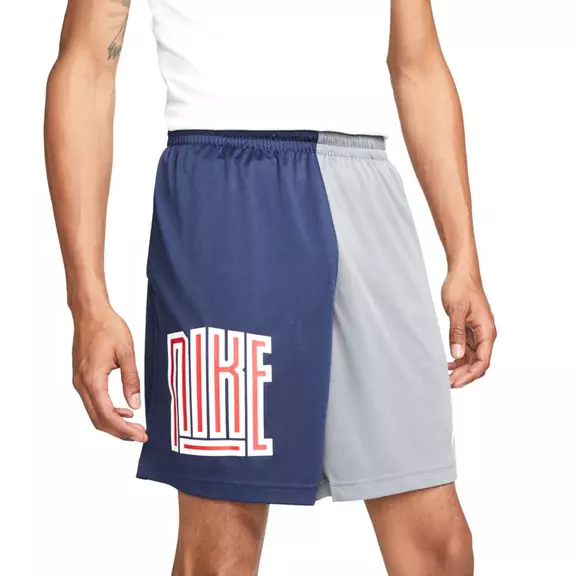 Nike Dri-FIT Men's Basketball Shorts "Navy and Grey"