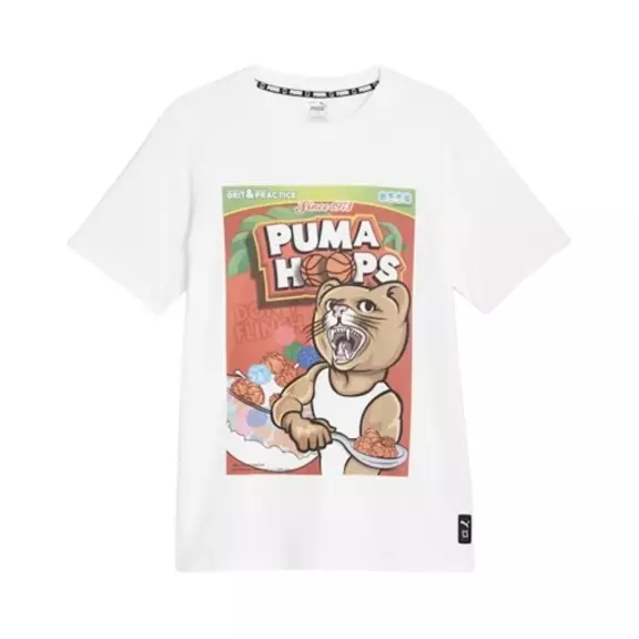 Puma Basketball Dylan Cereal Box Tee "White"