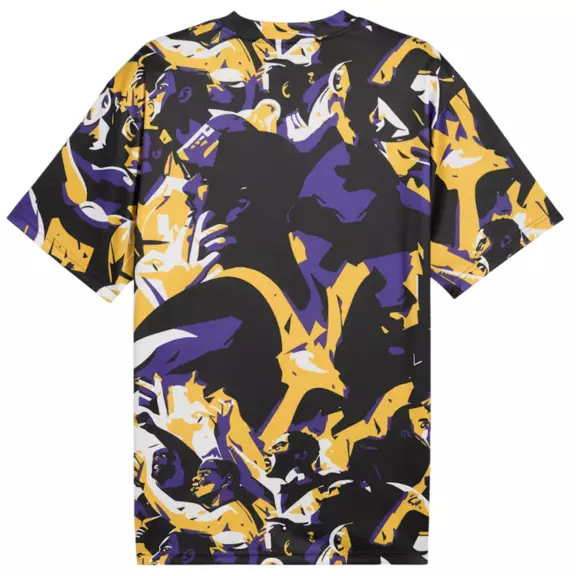 Puma Basketball Rival Rage AOP Tee "Team Violet-AOP"