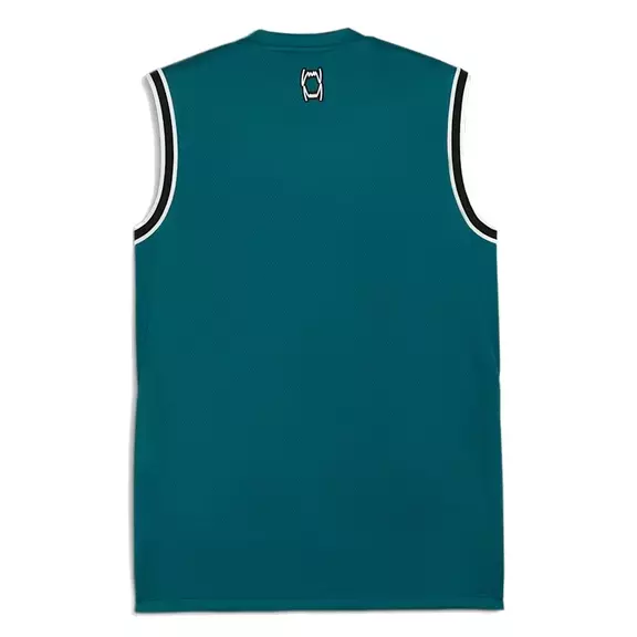 Puma Basketball Winning Shot Mesh Tank "Cold Green"