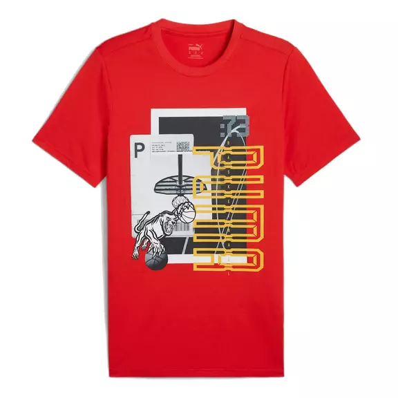 Puma Basketball Winning Shot Tee 1 "Red"