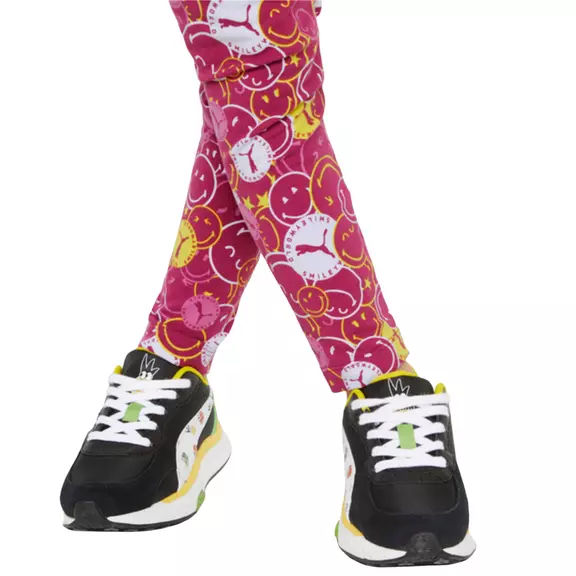 Puma Girls x SMILEY WORLD AOP Leggings