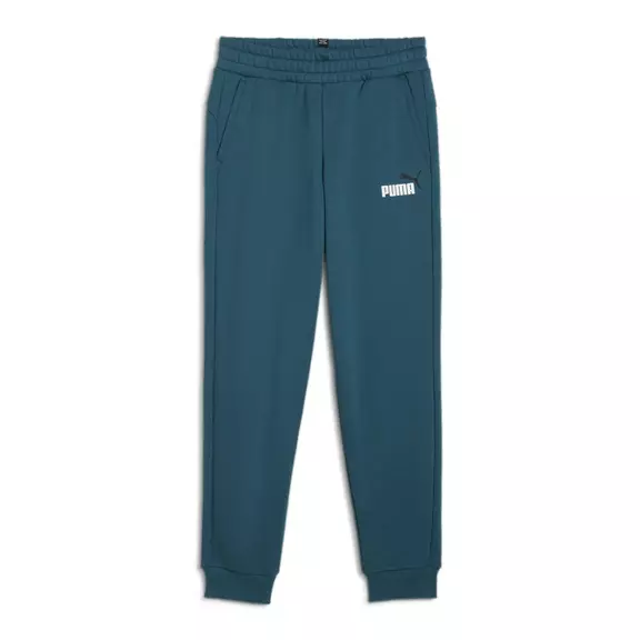 Puma Junior ESS+ 2 Col Logo Pants FL cl B "Cold Green"