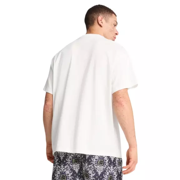 Puma Lace EM Up Oversized Tee "White"