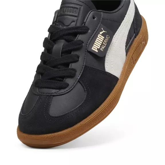 Puma Palermo Leather Jr. "Black"