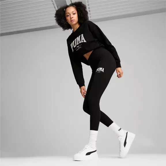 Puma SQUAD High-Waist Leggings "Black-White"