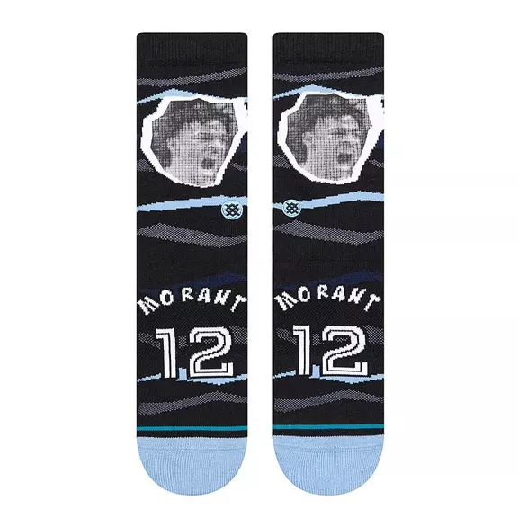 Stance Casual Faxed Ja Morant Crew Socks