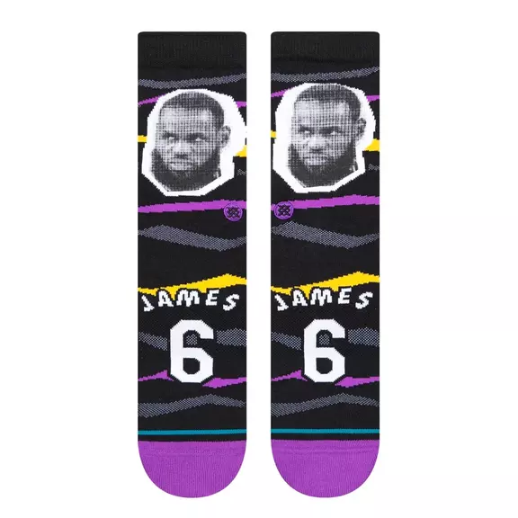 Stance Casual Faxed Lebron 23 Crew Socks