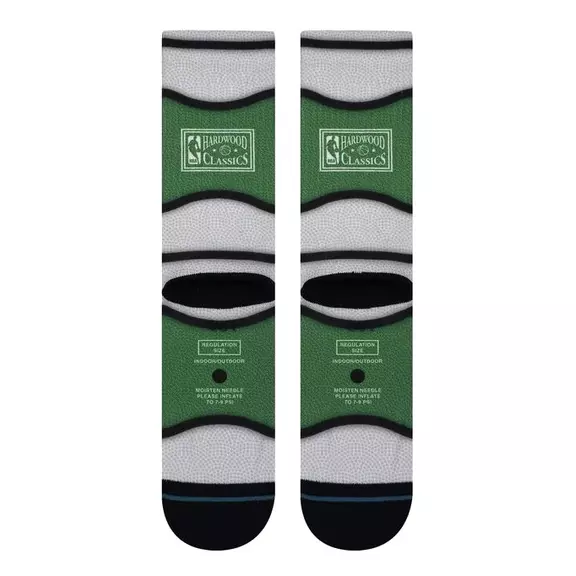 Stance Casual NBA Boston Celtics Mini Ball Hardwood Classic Poly Crew Socks