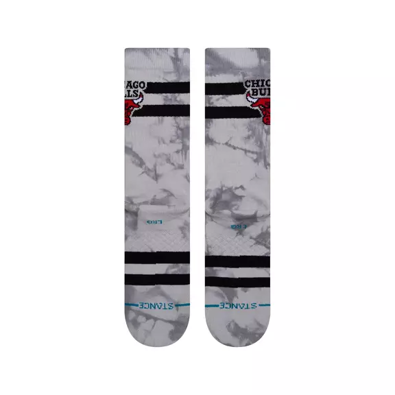 Stance Casual NBA Bulls Dyed Crew socks "Grey"