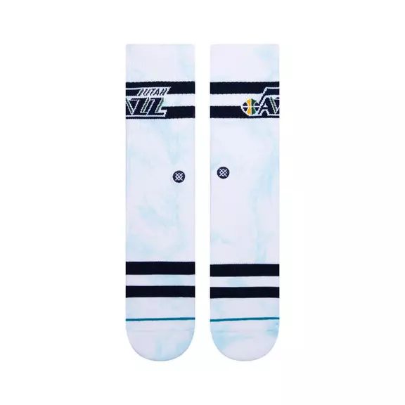 Stance Casual NBA Jazz Dyed Crew Socks "Blue"