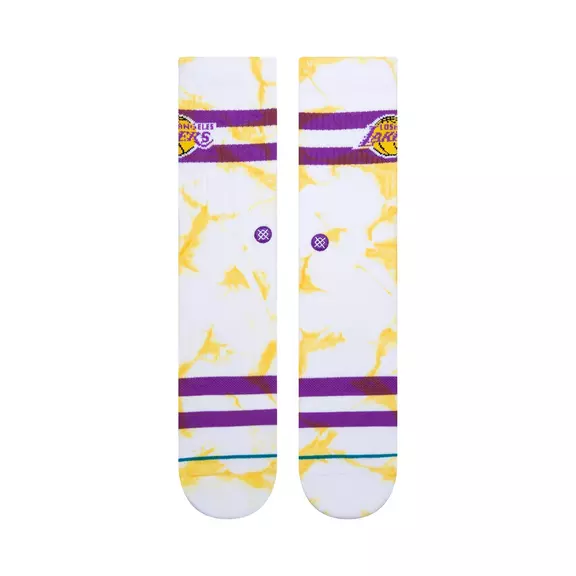 Stance Casual NBA Lakers Dyed Crew Socks "Gold