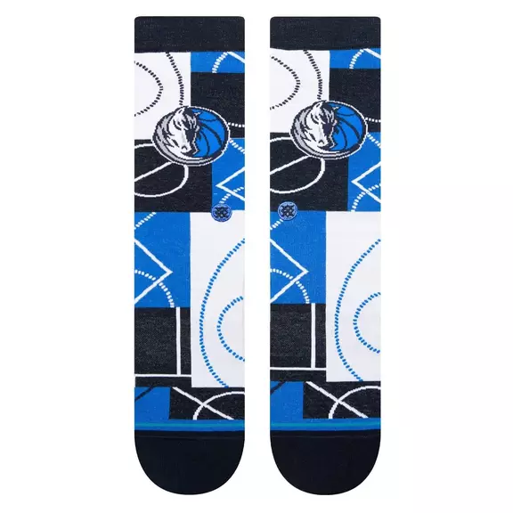 Stance Casual NBA Zone DAL Crew Socks