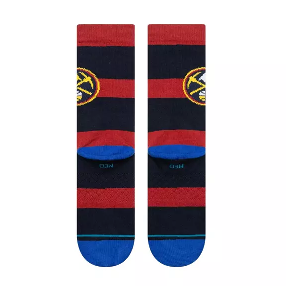 Stance Casual Prep Denver Nuggets Crew Socks