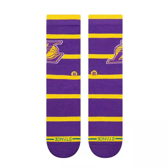 Stance Casual Prep LA Lakers Crew Socks