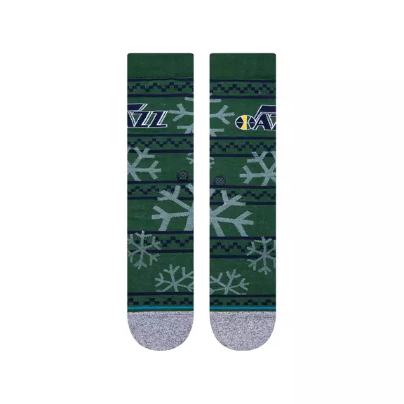 Stance NBA Utah Jazz Frosted 2 Crew Socks "Green Pine"