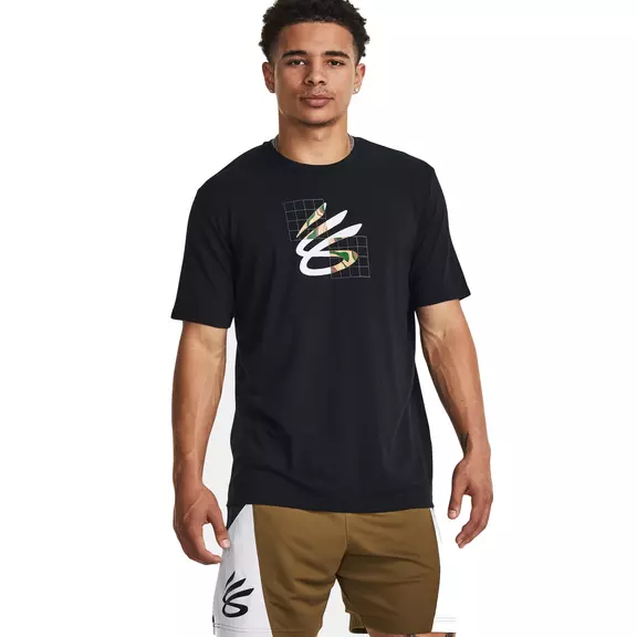 UA Men's Curry Camp Short Sleeve Tee "Black"