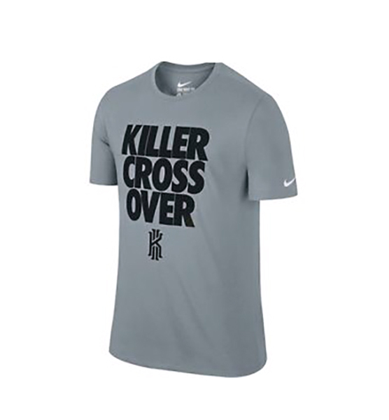 Portavoz Íntimo Alargar Nike Camiseta Kyrie Irving "Killer Cross Over" (088/gris/negro)