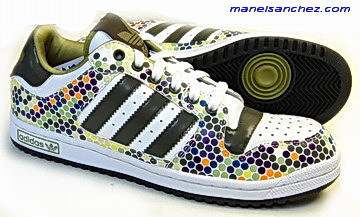 Adidas Decade Low W blanco kaki manelsanchez