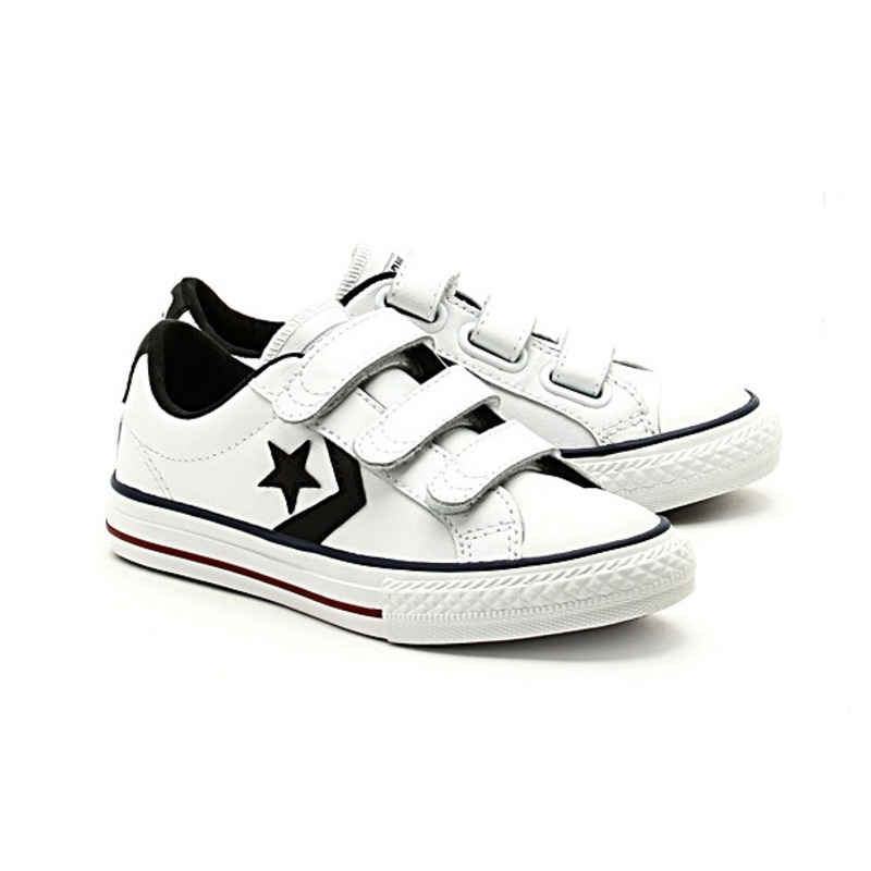 Converse star player niño blancas best sale