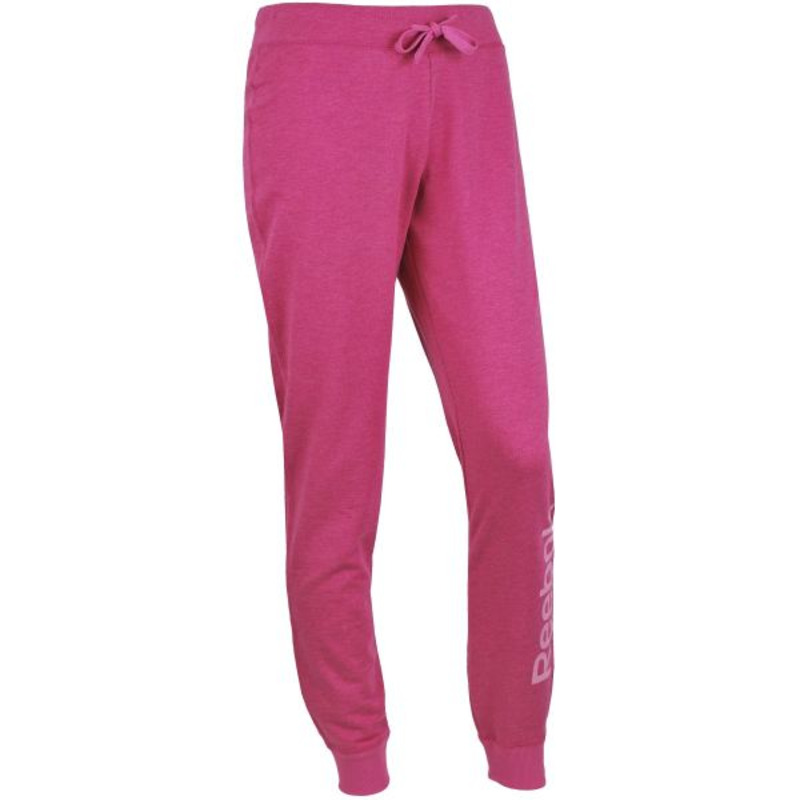 Reebok Pantalón Mujer Elements Logo Cuffed (violeta)