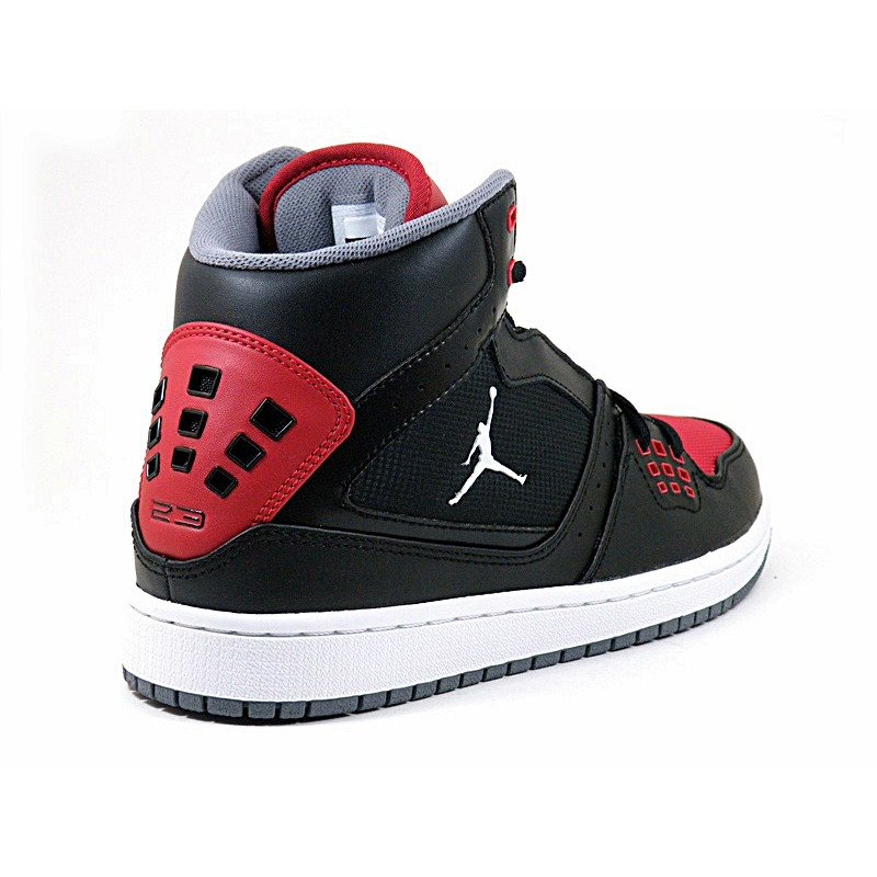 Jordan 1 Flight Night 072 negro rojo blanco