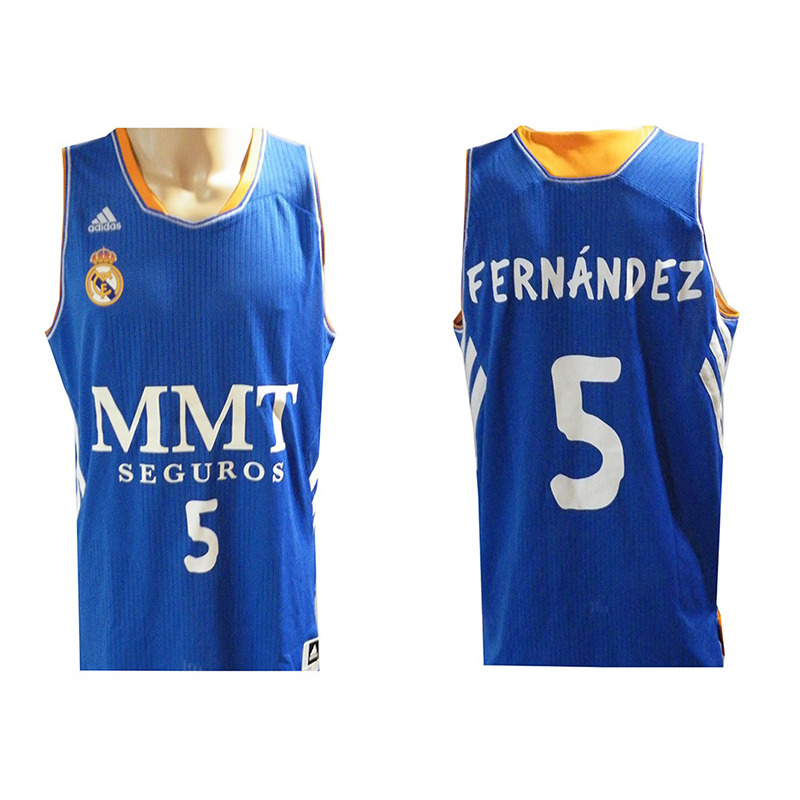 Camiseta Rudy Fernandez Real Madrid Baloncesto Junior ⭐ Adidas 23-24