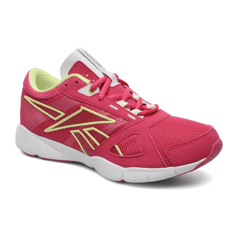 Reebok Mujer Workout Energy Low rosa blanco lima