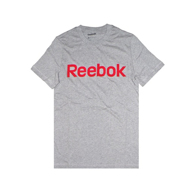 Camiseta Reebok - Gris - Camiseta Hombre