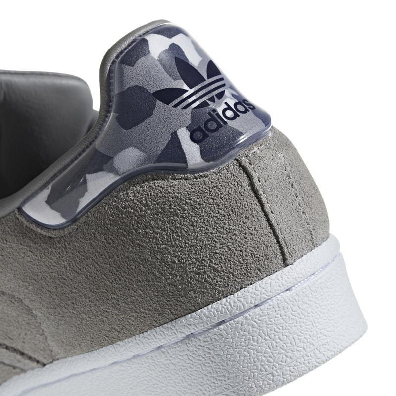 Adidas Originals Junior Superstar Camo Solid Grey