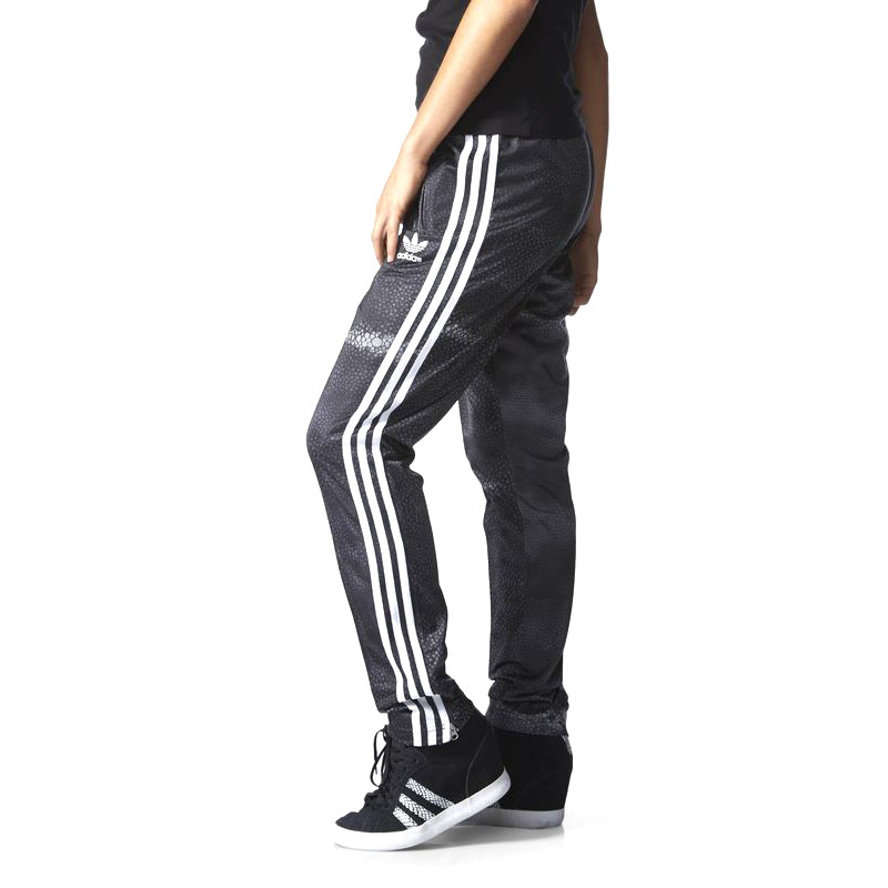 Pantalon Adidas SST Negro/Blanco Para Mujer