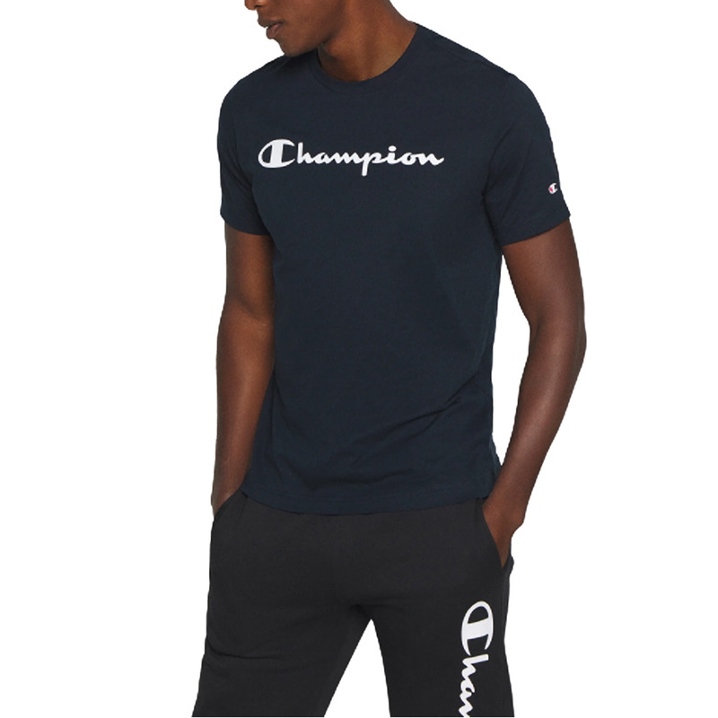 Champion Legacy Cotton Contrast Scrip Logo Tank Top Grey
