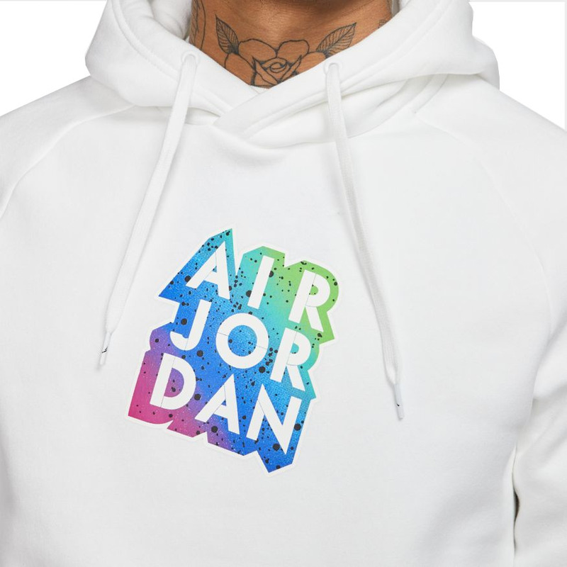 Jordan Jumpman Sticker Pullover white manelsanchez