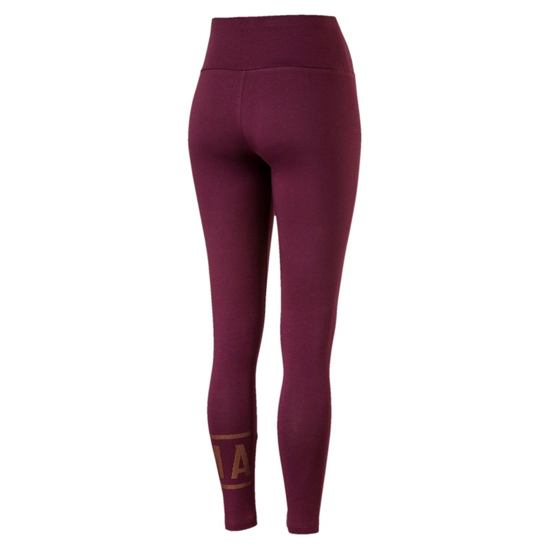 Puma Athletic Logo Leggings Wn s Fig Bronzemedal