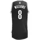 Camiseta NBA Swingman Deron Williams Brooklyn Nets (negro)