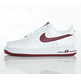 Air Force 1 Low  (118/blanco/burdeos)