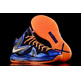 Lebron X P.S. Elite "Superhero" (400/azul/naranja/negro)