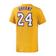 Adidas Camiseta NBA Game Time Kobe Nº 24 (amarillo)