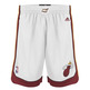 Adidas Short NBA Miami Heat (blanco/rojo)