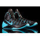 Nike Hyperdunk 2013 "Gamma Blue" (004/negro/azul celeste)