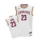 Adidas Camiseta Réplica Lebron James Cavaliers (blanco/burdeos)