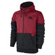 Nike Chaqueta AW77 BB FZ (687/rojo/negro)