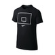 Nike Camiseta Niñ@ Backboard (010/negro/blanco)