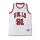 Adidas Camiseta Retro Swingman Rodman Bulls (blanca/roja)