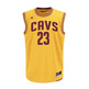 Adidas Camiseta Réplica Lebron James Cavaliers (amarillo/burdeos)