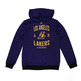 Adidas NBA Sudadera L.A Lakers Fan Wear (purpura/amarillo)