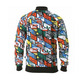 Adidas Originals Chaqueta Superstar Tongue Labels All Over Print (multicolor)